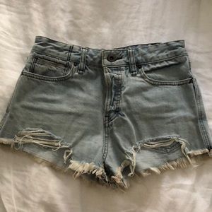 Free People Denim Shorts